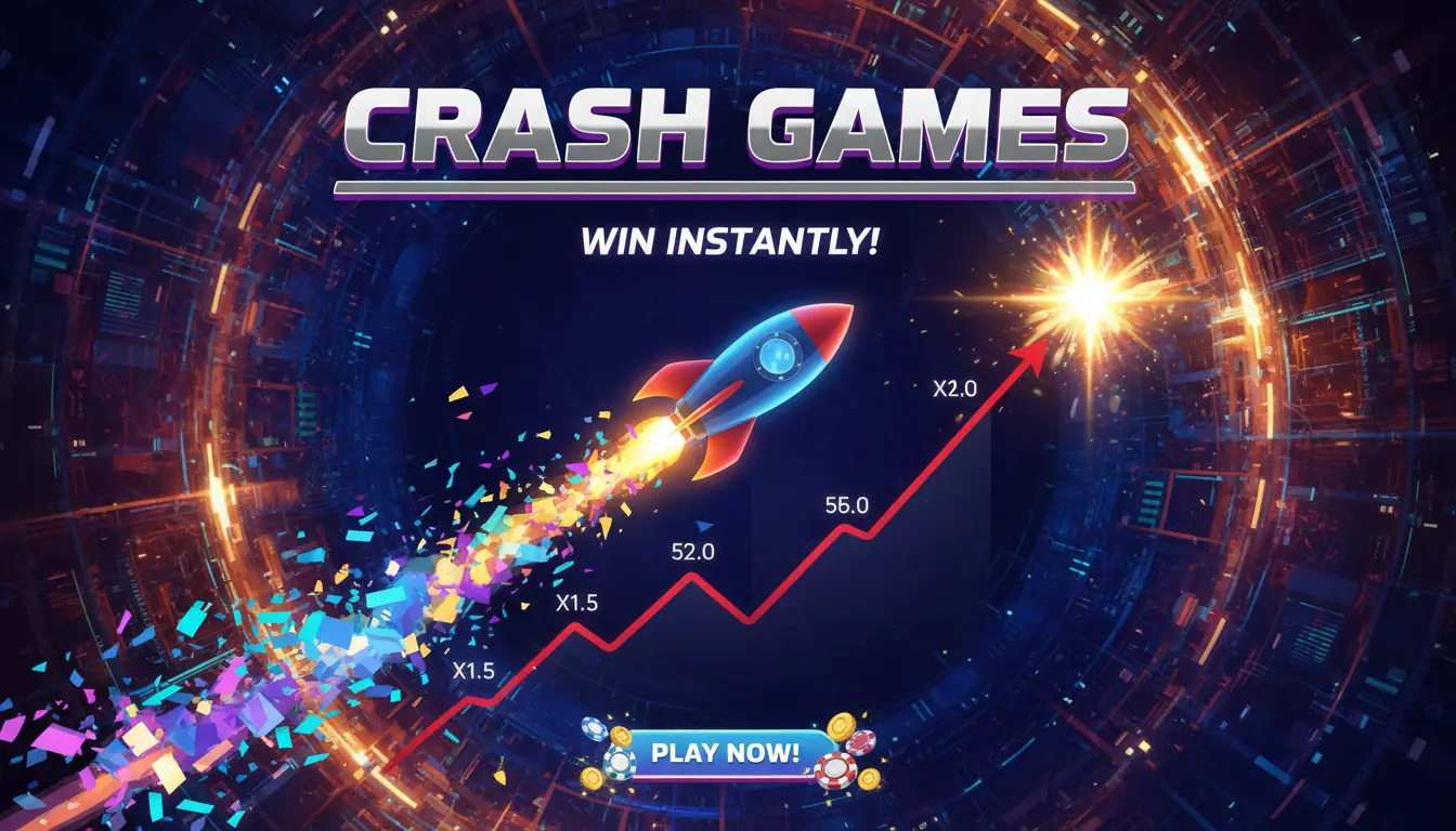 Crash hos Vegaz casino